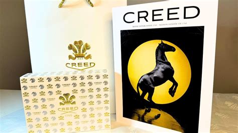 creed luxury packaging.